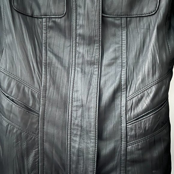 2XS Danier Leather Jacket - Picture 2 of 4